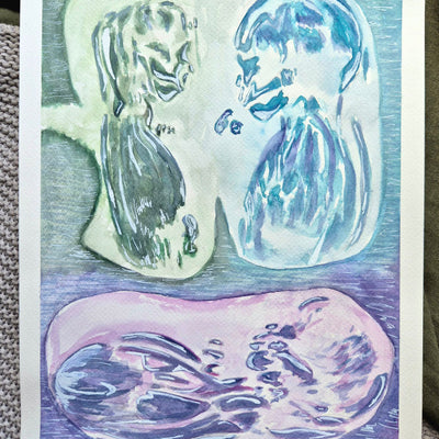 triplet ultrasound painting