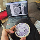 Hand-Painted IVF Embryo Christmas Ornament