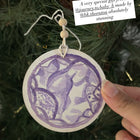 Hand-Painted IVF Embryo Christmas Ornament
