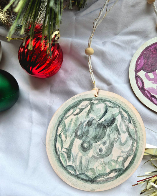 Hand-Painted IVF Embryo Christmas Ornament