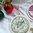 Hand-Painted IVF Embryo Christmas Ornament