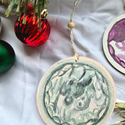 Hand-Painted IVF Embryo Christmas Ornament