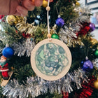 Hand-Painted IVF Embryo Christmas Ornament