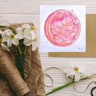 20x20cm Custom Watercolour IVF Embryo Painting