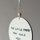 Hand-Painted IVF Embryo Christmas Ornament