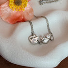 Custom Ultrasound Pendant in 999 Fine Silver