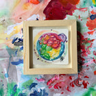 rainbow watercolour mini embryo